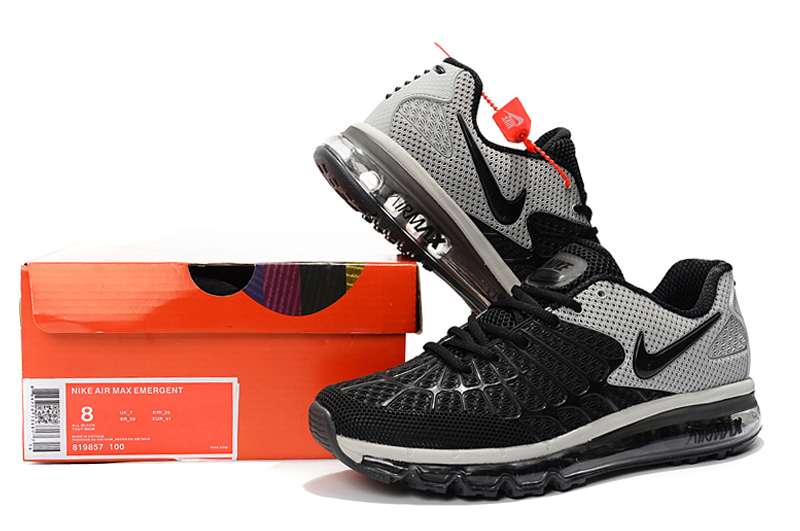 Nike Air Max Emergent Black Grey Shoes